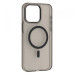 Чехол накладка Silver Shield MagSafe iPhone 15 Pro Max Черная