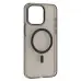 Чохол Накладка Silver Shield MagSafe iPhone 15 Pro Max Чорна