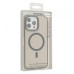 Чехол накладка Silver Shield MagSafe iPhone 15 Pro Max Черная