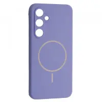 Чохол накладка HC MagSafe (AA) No Logo Samsung S721 (S24 FE) Бузок/ Elegant Purple