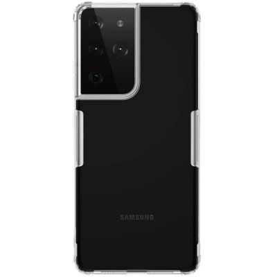 Чехол накладка Nillkin Nature Samsung G998 (S21 Ultra) Прозрачная