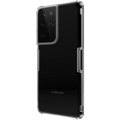 Чехол накладка Nillkin Nature Samsung G998 (S21 Ultra) Прозрачная