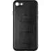 Чехол накладка Leather Prime Samsung A205 (A20 2019) Черная