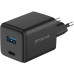 Сетевое зарядное устройство Proove Pocket Gan 45W PD+USB Black, Чёрный