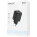 Мережевий зарядний пристрій Proove Pocket Gan 45W PD+USB Black, Чорний
