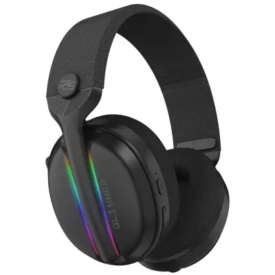 Беспроводная игровая гарнитура PC Proove Gaming Glimmer BT Black, Черные Беспроводная игровая гарнитура PC Proove Gaming Glimmer BT Black, Черные