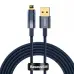 Кабель дата Baseus Explorer USB Type A - Lightning 1м Синий