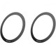 Пластина-кольцо для MagSafe Baseus (2шт) Черная Пластина-кольцо для MagSafe Baseus (2шт) Черная