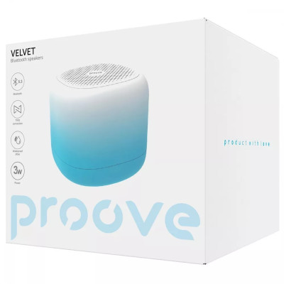 Колонка Bluetooth Proove Velvet 3W Синяя