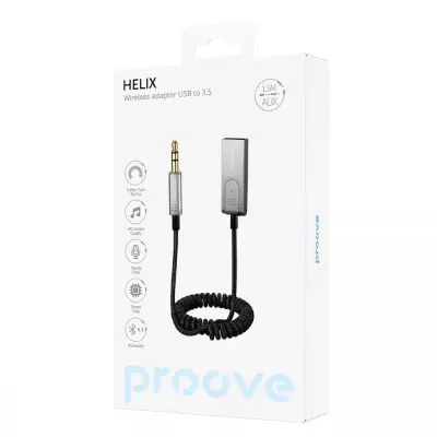 BT Adapter Helix AUX/USB/mic Чорний