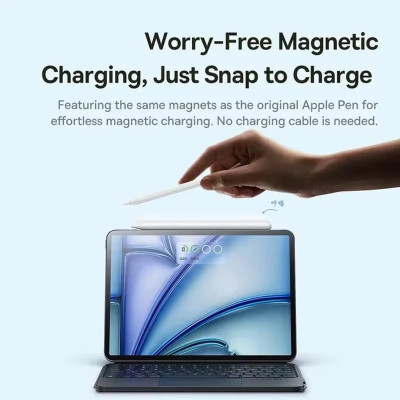 Стилус Ручка для письма та малювання Baseus Smooth Writing 3 Wireless Charging Білий