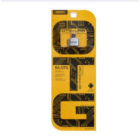 Перехідник OTG Remax microUSB Срібний {MU}