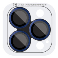 Захисне скло на камеру Metal iPhone 15 Pro/15 Pro Max Синє (Dark Blue) Захисне скло на камеру Metal iPhone 15 Pro/15 Pro Max Синє (Dark Blue)