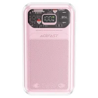 Універсальна мобільна батарея Повербанк Acefast M2-2000 20000mAh 30W Рожевий (Cherry Blossom)