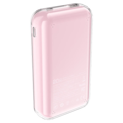 Універсальна мобільна батарея Повербанк Acefast M2-2000 20000mAh 30W Рожевий (Cherry Blossom)