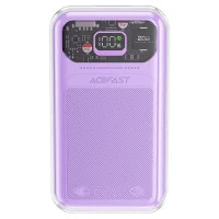 Універсальна мобільна батарея Повербанк Acefast M2-2000 20000mAh 30W Бузковий (Purple Alfalfa)