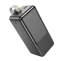 Универсальная мобильная батарея ПовербанкBorofone BJ33D PD30W 50000mAh Чорний