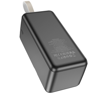 Универсальная мобильная батарея ПовербанкBorofone BJ33D PD30W 50000mAh Чорний