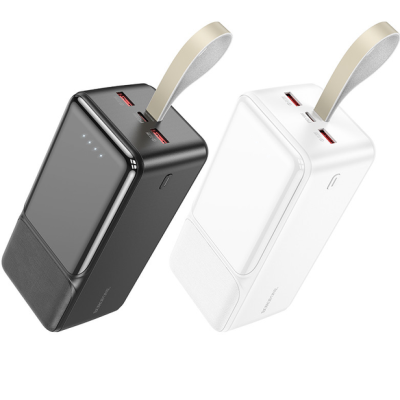 Универсальная мобильная батарея ПовербанкBorofone BJ33D PD30W 50000mAh Чорний