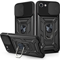 Чехол накладка Serge Ring Camshield IPhone 7 Черная