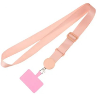 Шнурок (широкий) для смартфона Розовый