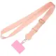 Шнурок (широкий) для смартфона Рожевий