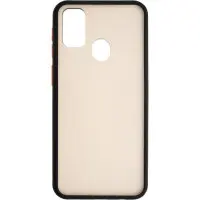 Чехол накладка MATT Samsung M307 (M30s 2019) Черная