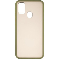 Чохол накладка MATT Samsung M307 (M30s 2019) Темно-зелена Чохол накладка MATT Samsung M307 (M30s 2019) Темно-зелена