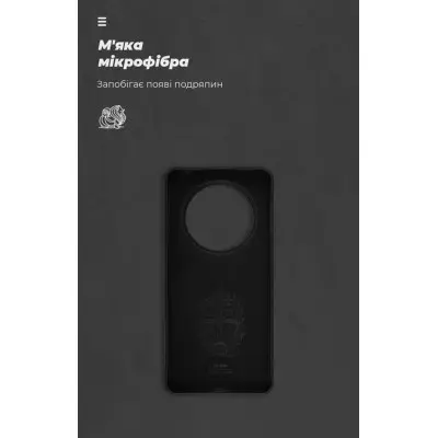 Чехол Накладка ICON Realme 12 4G/12+ 5G Черная
