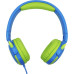 HF Навушники Celebrat A25 (Дитячі) Блакитні/Зелені