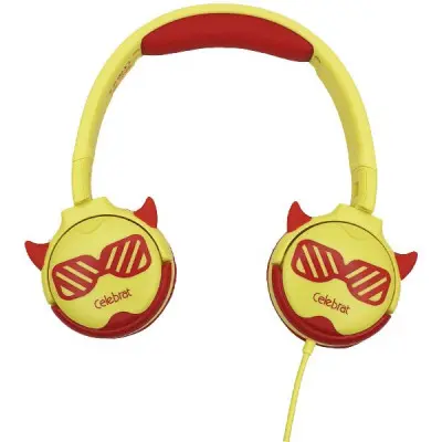 HF Навушники Celebrat A25 (Дитячі) Жовті