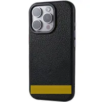 Чохол Накладка Syndee Magsafe iPhone 13 Pro Чорна/Сіра