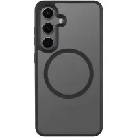 Чехол Накладка Ummi Colorfull MagSafe Samsung S936 S25+ Черная