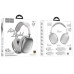 Беспроводные полноразмерные наушники Hoco W35 Air Silver Stereo Bluetooth Headphones, серебряные