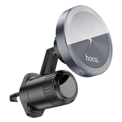 Автотримач Hoco HW6 з БЗП Black, Чорний