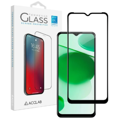 Захисне скло Acclab 3D Realme C33 Чорне