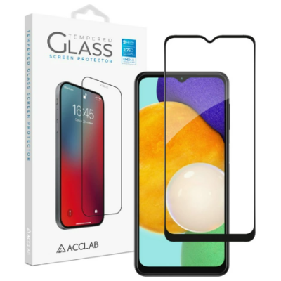 Захисне скло Acclab 3D Samsung A715 (A71) Чорне