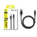 Кабель Baseus New Braided 100W Type-C 1м Cosmic Black, Черный Кабель Baseus New Braided 100W Type-C 1м Cosmic Black, Черный