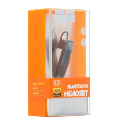 Bluetooth-гарнітура Hoco E31 Graceful Bluetooth Headset, чорний