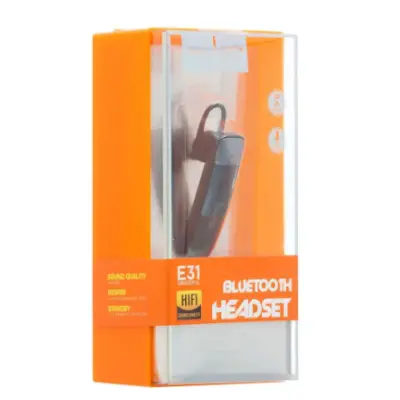 Bluetooth-гарнитура Hoco E31 Graceful Bluetooth Headset, черный Bluetooth-гарнитура Hoco E31 Graceful Bluetooth Headset, черный