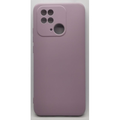 Накладка Soft Touch Xiaomi Redmi 10C/Poco C40 Сирень (Dark Purple)