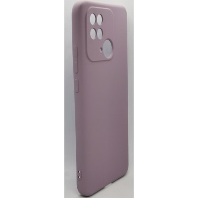 Накладка Soft Touch Xiaomi Redmi 10C/Poco C40 Сирень (Dark Purple)