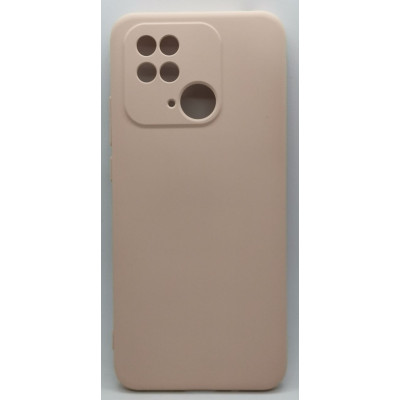 Чохол накладка Soft Touch Xiaomi Redmi 10C/Poco C40 Рожева
