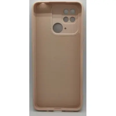 Чехол накладка Soft Touch Xiaomi Redmi 10C/Poco C40 Розовая