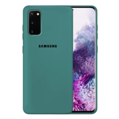 Чехол накладка HC Samsung G980 (S20) Сосново-зеленая