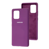 Чехол накладка HC Samsung G770 (S10 Lite) Фиолетовая