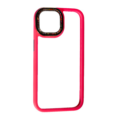 Чехол накладка Swarovski iPhone 13/14 Розовый/Cherry