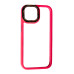 Чехол накладка Swarovski iPhone 13/14 Розовый/Cherry