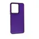 Чехол накладка Leather Classic Xiaomi Redmi 13C/Poco C65 Фиолетовая