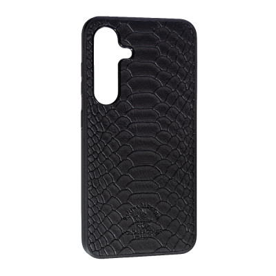 Чехол накладка Santa Barbara Snake Samsung S921 (S24) Черная